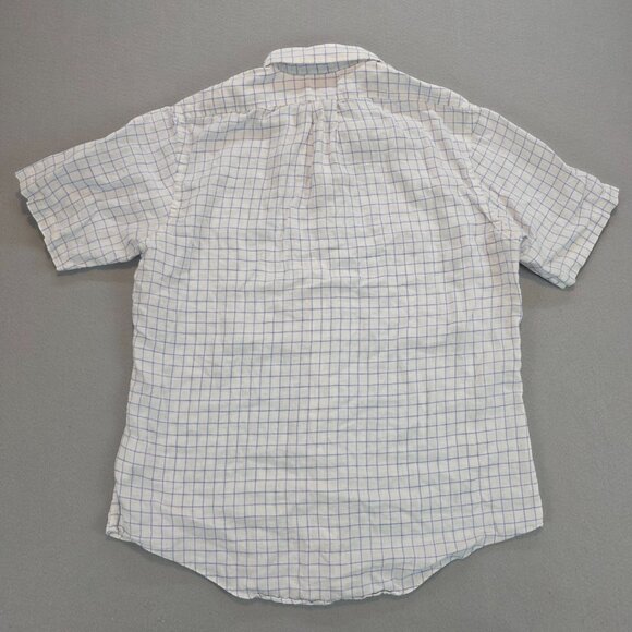 Brooks Bothers x Baird McNutt Regent Original Polo Shirt Button Front Linen sz L - Picture 3 of 9